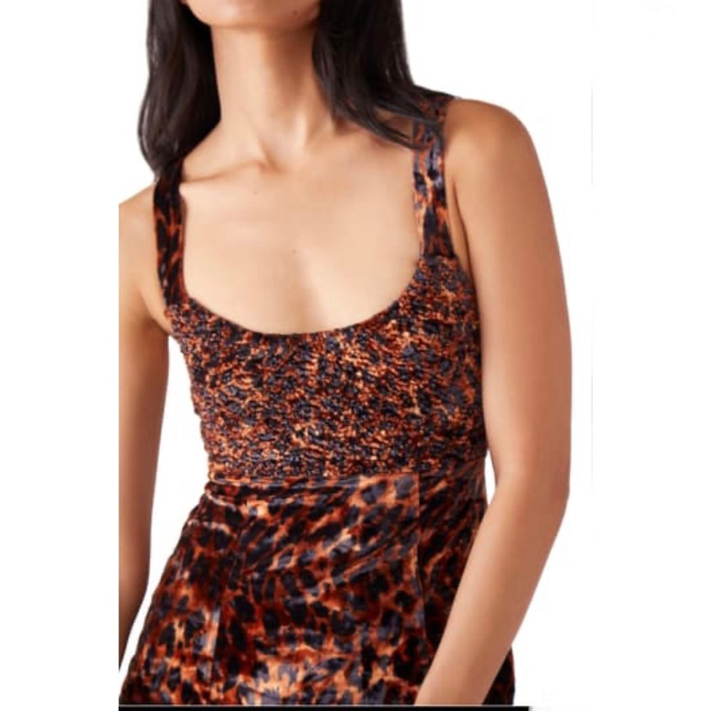Free People Virgo Moon Velvet Minidress - Picture 4 of 7